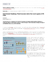 Investment banking_ Fixed income rules the roost again at US CIBs _Euromoney magazine